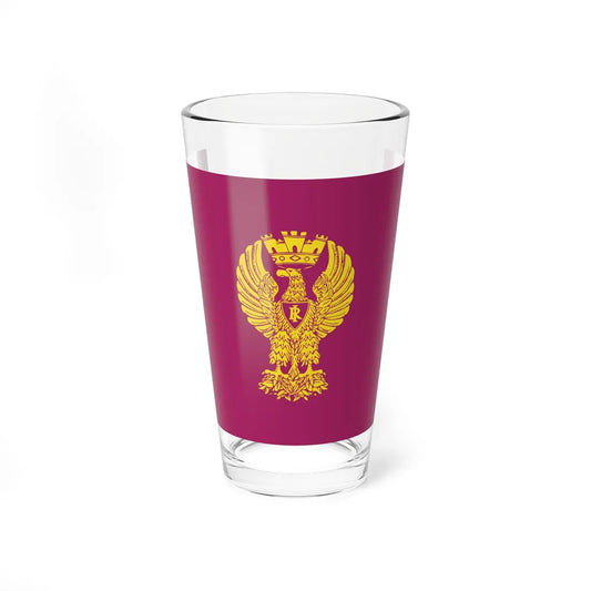 Flag of the Italian police force (Italy) Pint Glass 16oz 16oz - Go Mug Yourself
