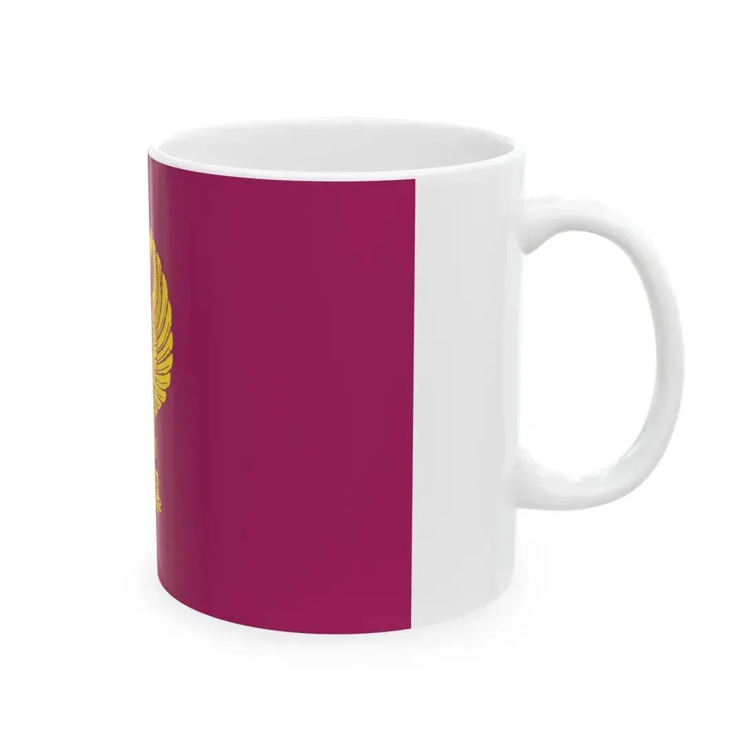 Flag of the Italian police force (Italy) White Coffee Mug - Go Mug Yourself