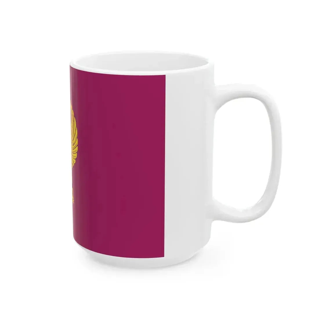 Flag of the Italian police force (Italy) White Coffee Mug - Go Mug Yourself