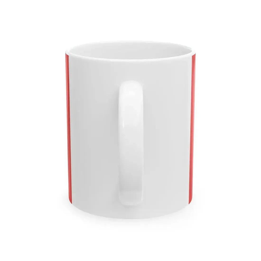 Flag of the Italian Socialist Party 1978-1987 variant (Italy) White Coffee Mug - Go Mug Yourself