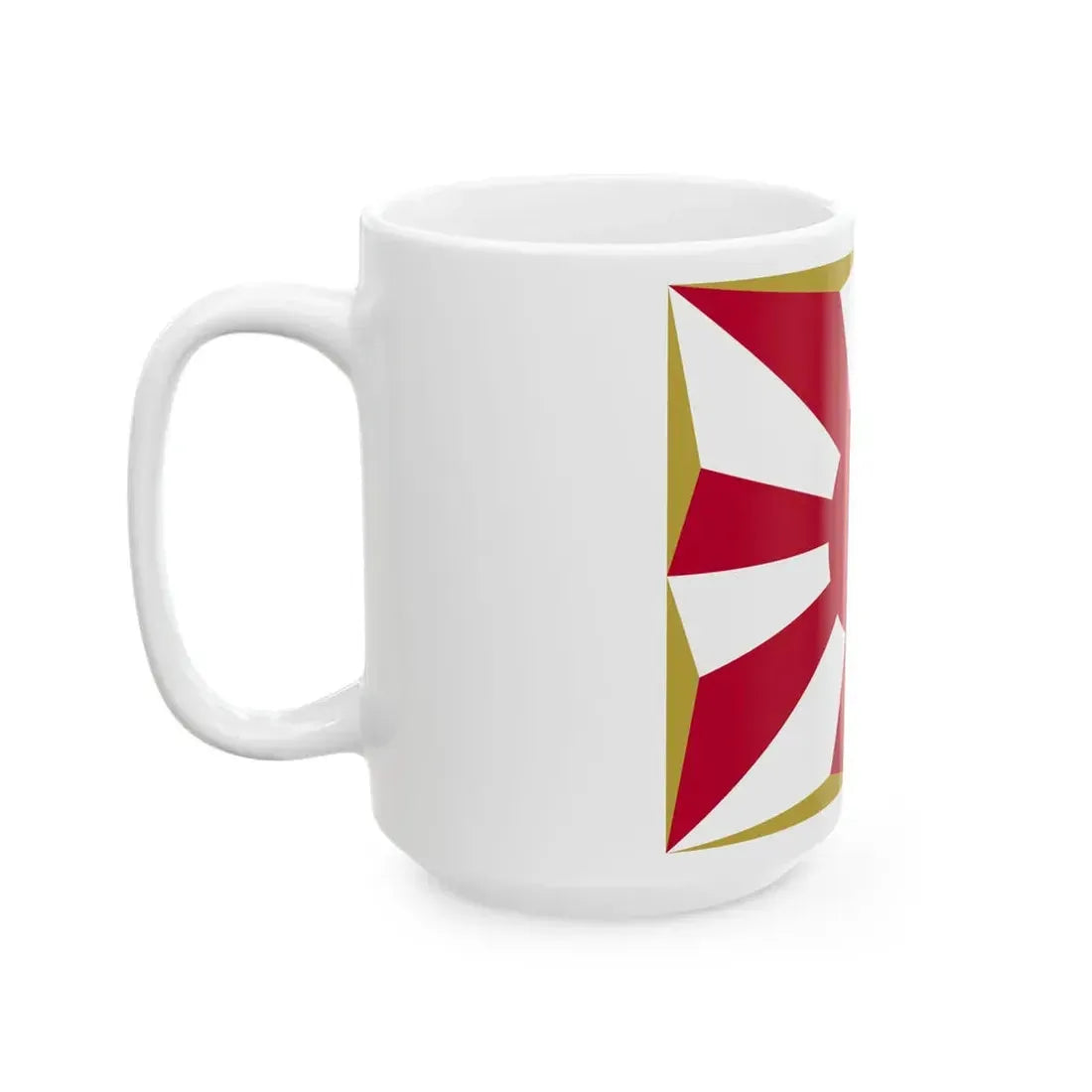 Flag of the Japan Self-Defense Forces (Japan) White Coffee Mug - Go Mug Yourself