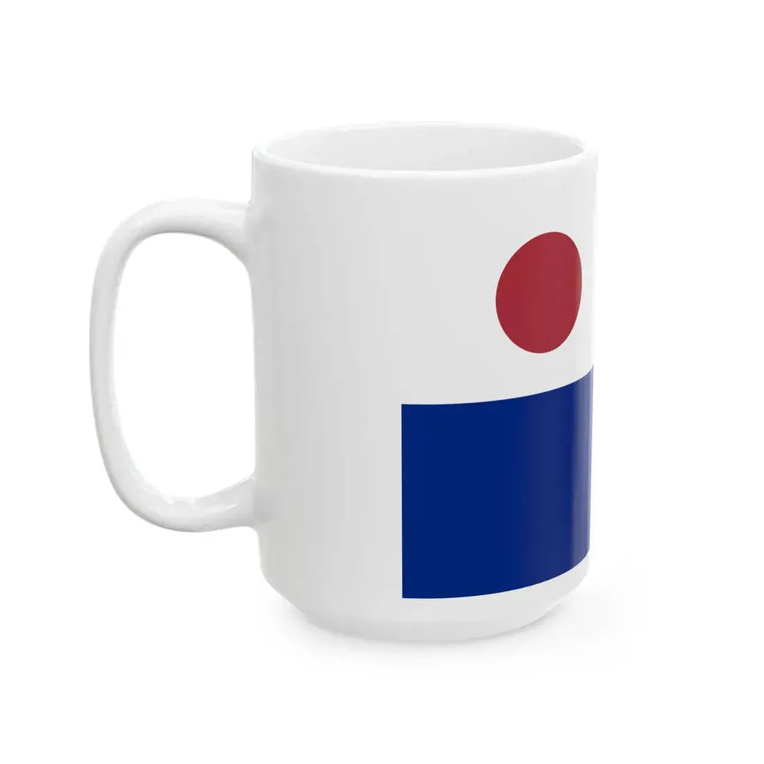 Flag of the Japanese Resident General of Korea 1905-1910 (Japan) White Coffee Mug - Go Mug Yourself