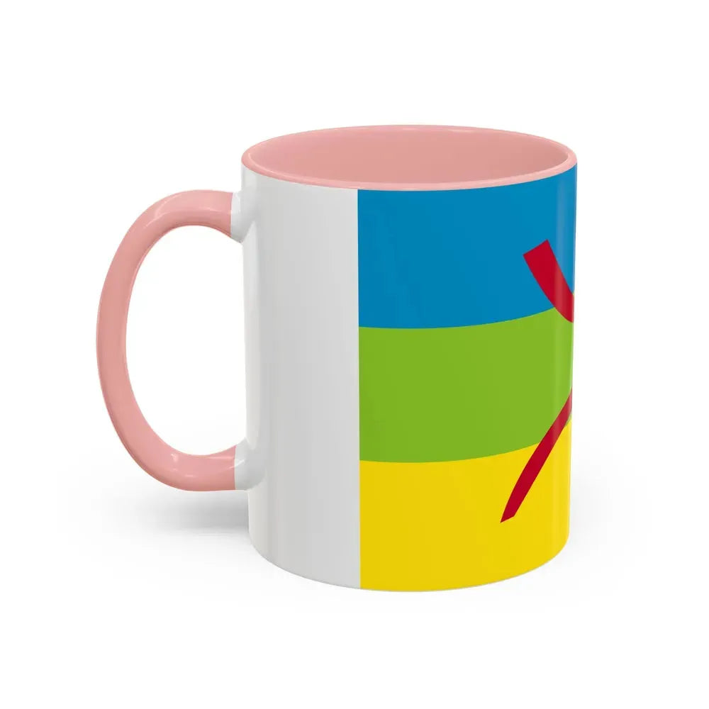 Flag of The Kabyle people Berber flag - Accent Coffee Mug - Go Mug Yourself