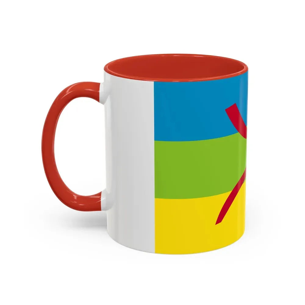 Flag of The Kabyle people Berber flag - Accent Coffee Mug - Go Mug Yourself