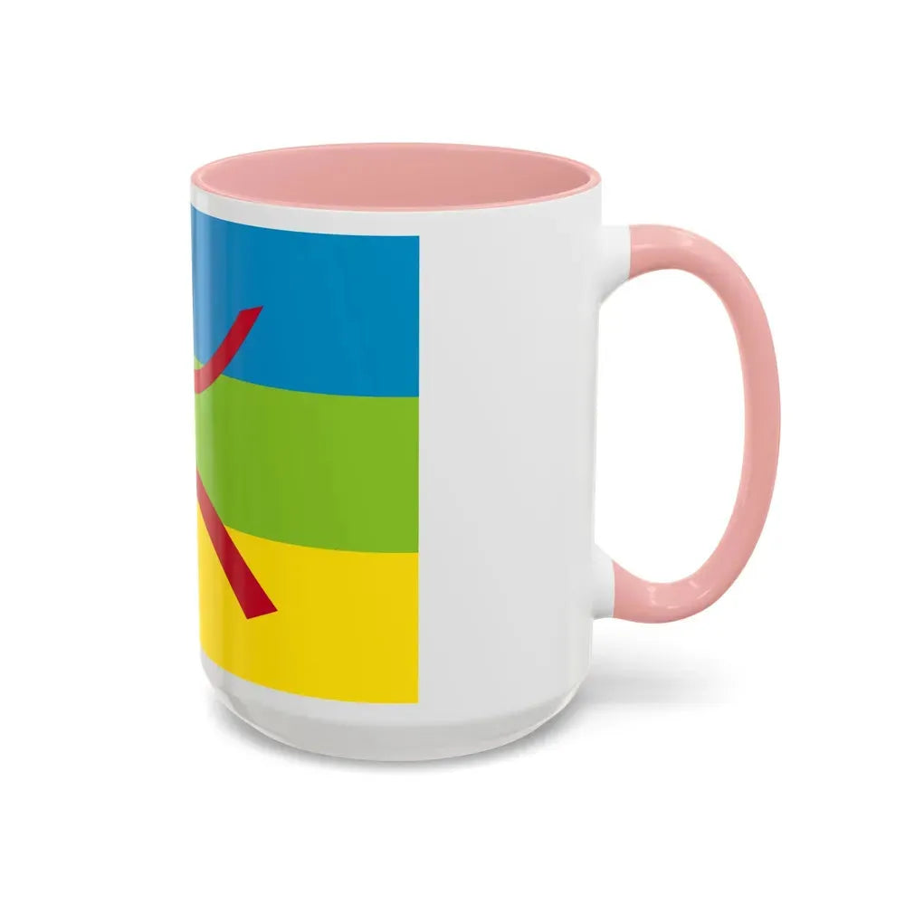 Flag of The Kabyle people Berber flag - Accent Coffee Mug - Go Mug Yourself