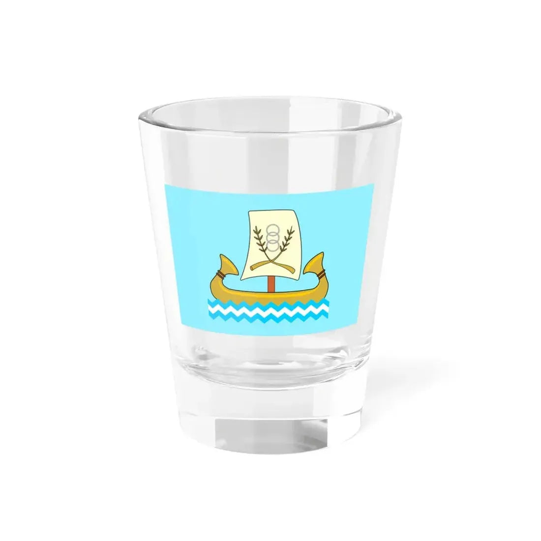 Flag of the Kafr el Sheikh Governorate Egypt - Shot Glass 1.5oz 1.5oz - Go Mug Yourself
