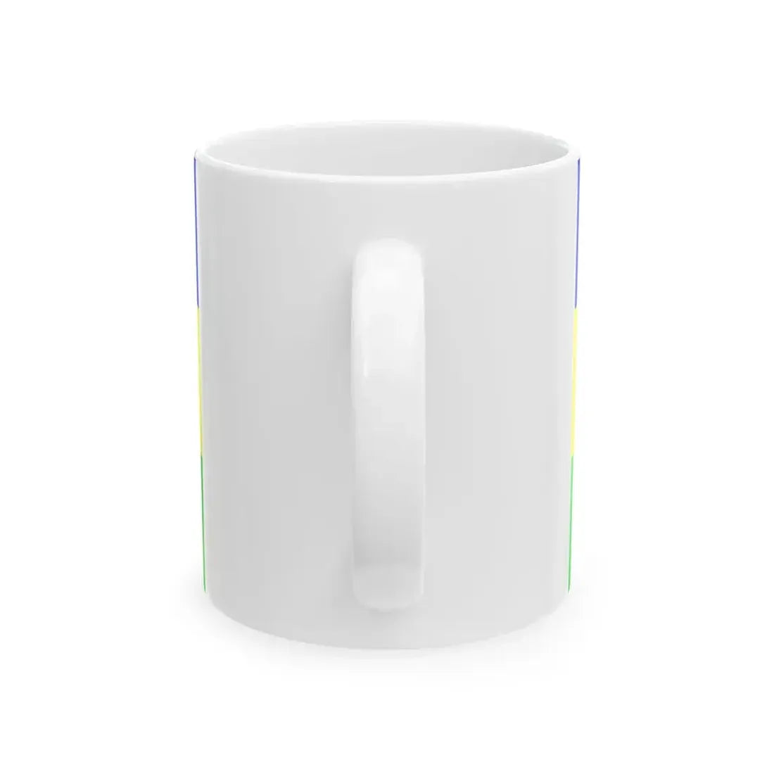 Flag of the Kanem-Bornu Empire (Chad) White Coffee Mug - Go Mug Yourself