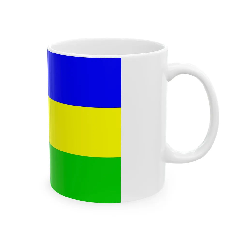 Flag of the Kanem-Bornu Empire (Chad) White Coffee Mug - Go Mug Yourself
