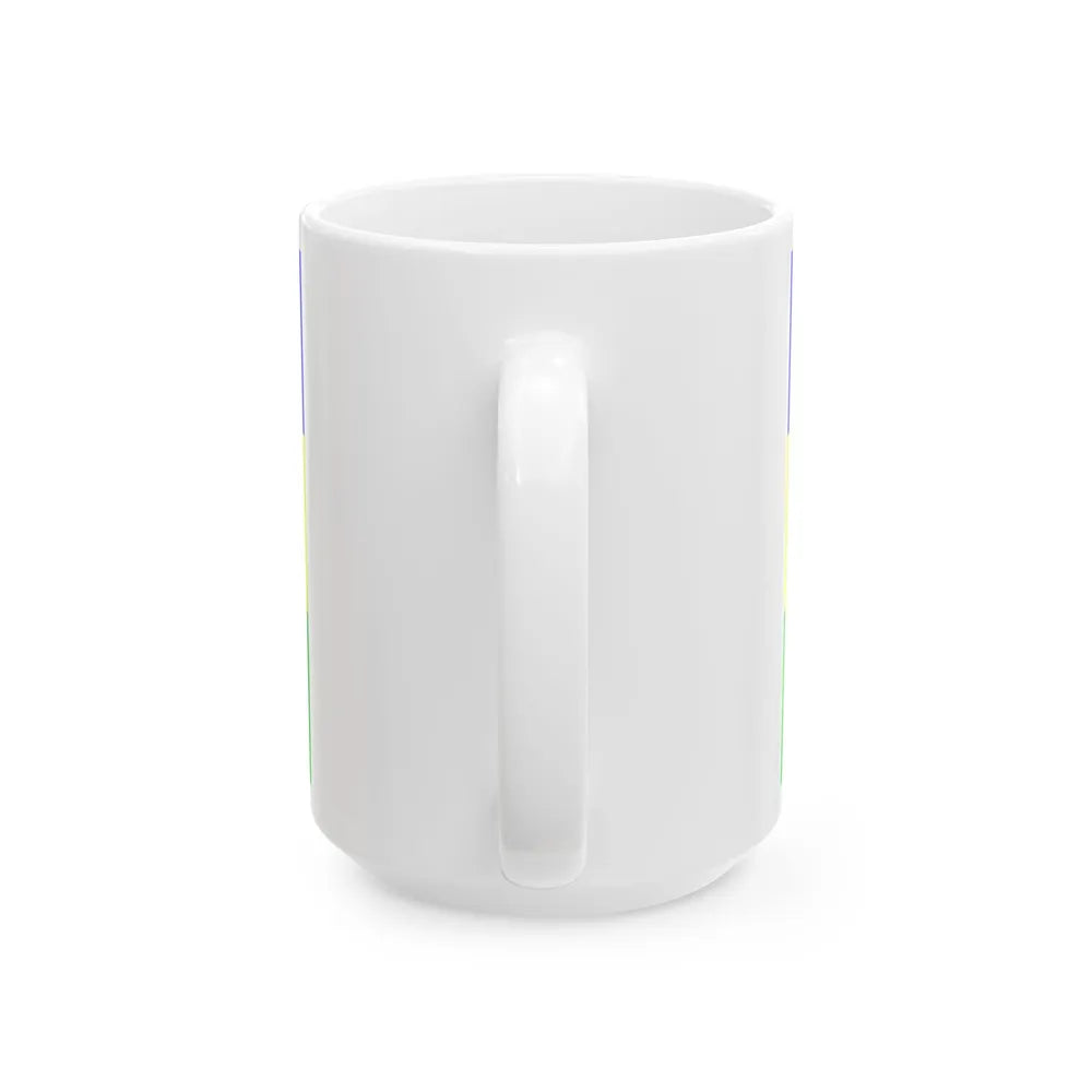 Flag of the Kanem-Bornu Empire (Chad) White Coffee Mug - Go Mug Yourself