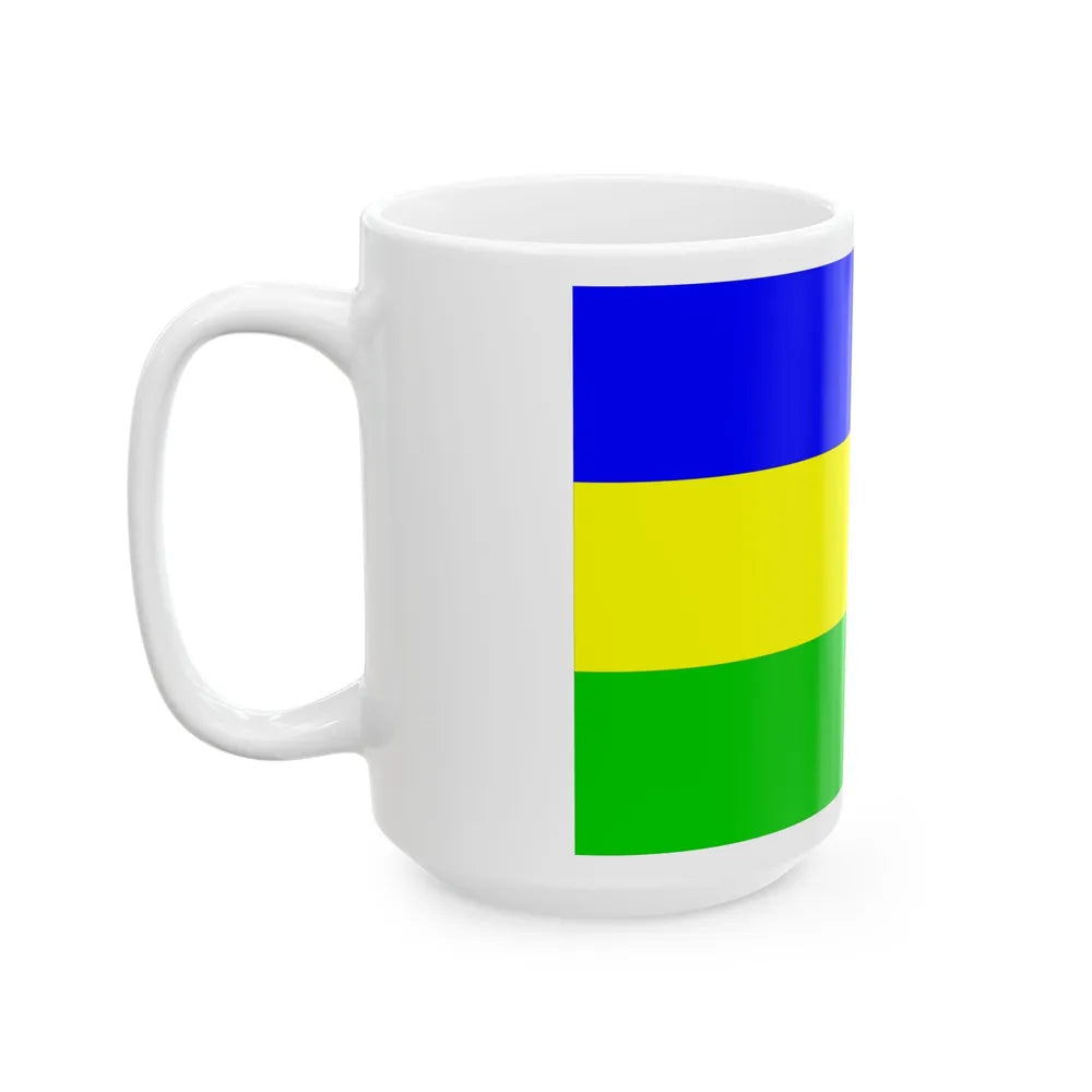 Flag of the Kanem-Bornu Empire (Chad) White Coffee Mug - Go Mug Yourself