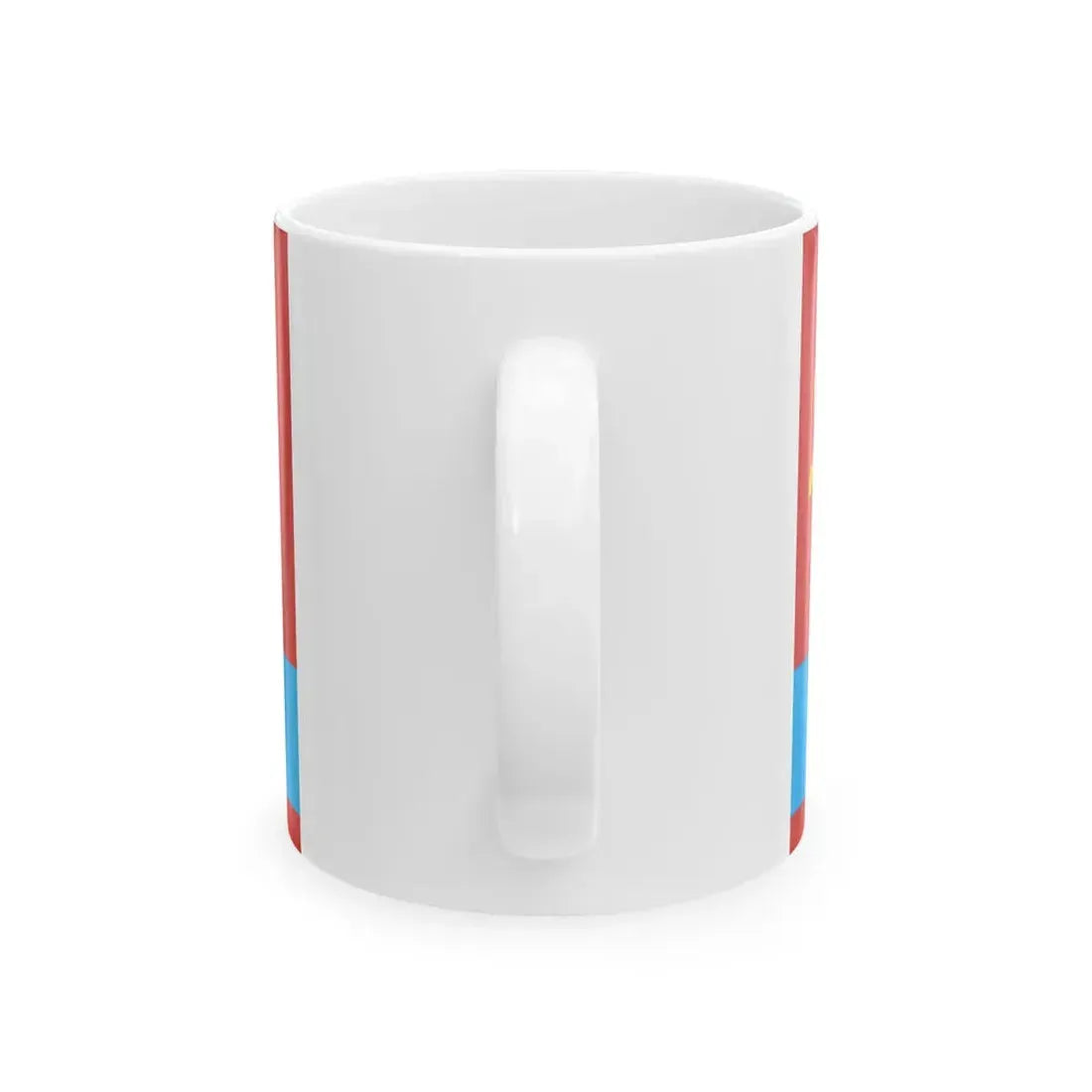 Flag of the Kazakh Soviet Socialist Republic 1953-1991 Flag of Kazakhstan 19911992 2-3 (Kazakhstan) White Coffee Mug - Go Mug Yourself