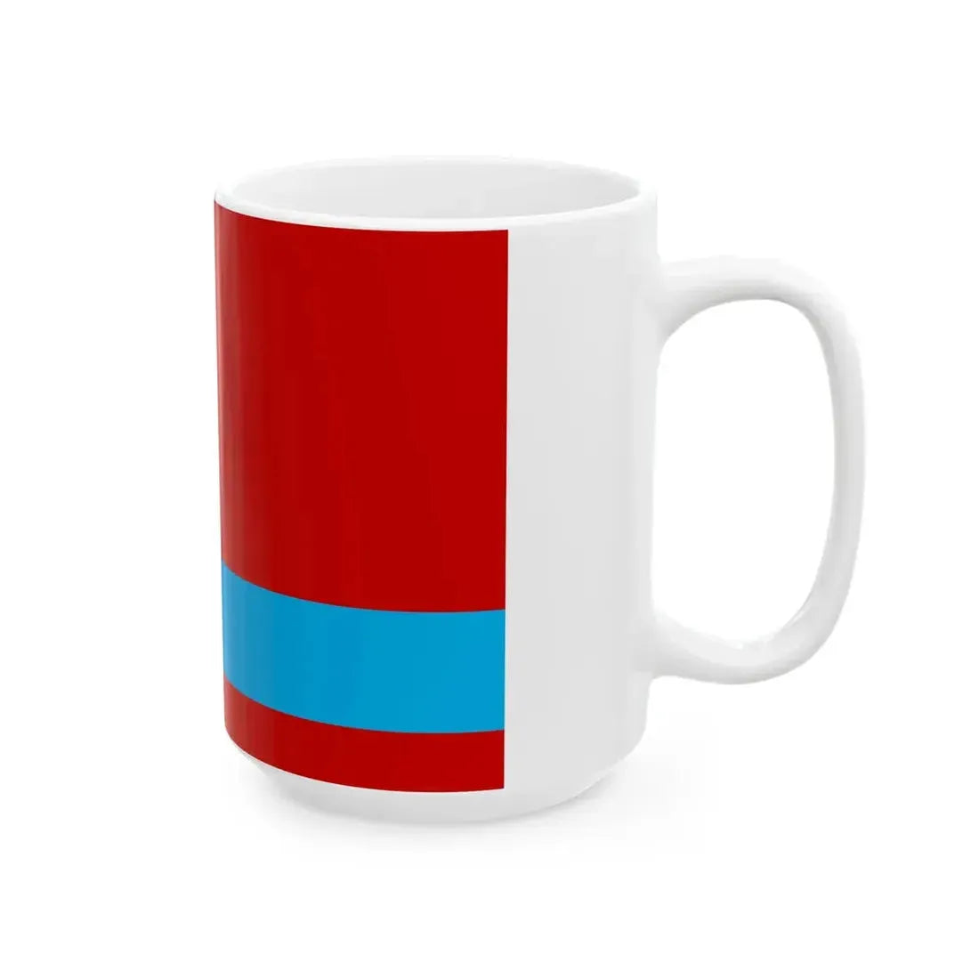 Flag of the Kazakh Soviet Socialist Republic 1953-1991 Flag of Kazakhstan 19911992 2-3 (Kazakhstan) White Coffee Mug - Go Mug Yourself