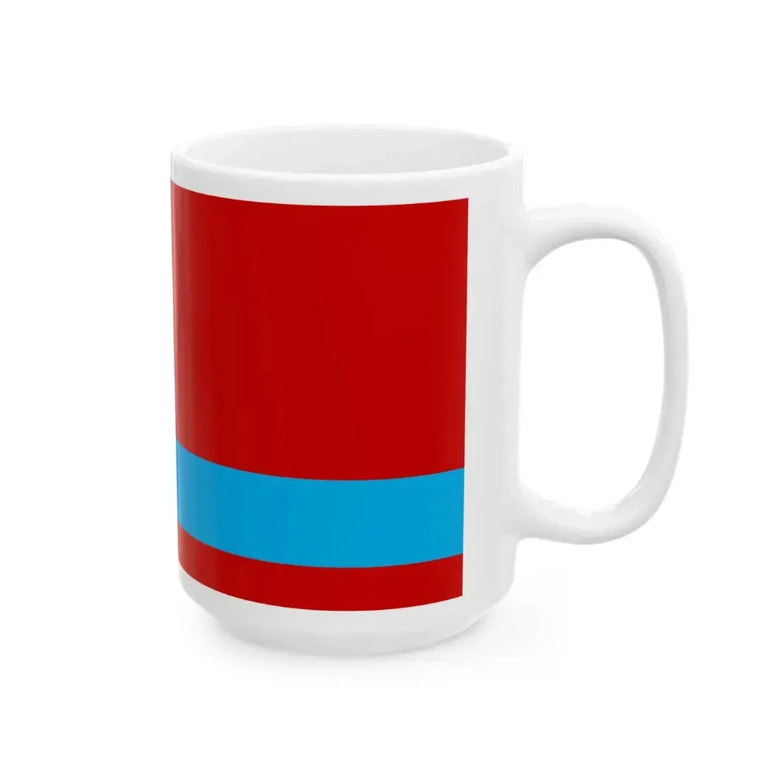 Flag of the Kazakh Soviet Socialist Republic 1953-1991 Flag of Kazakhstan 19911992 (Kazakhstan) White Coffee Mug - Go Mug Yourself