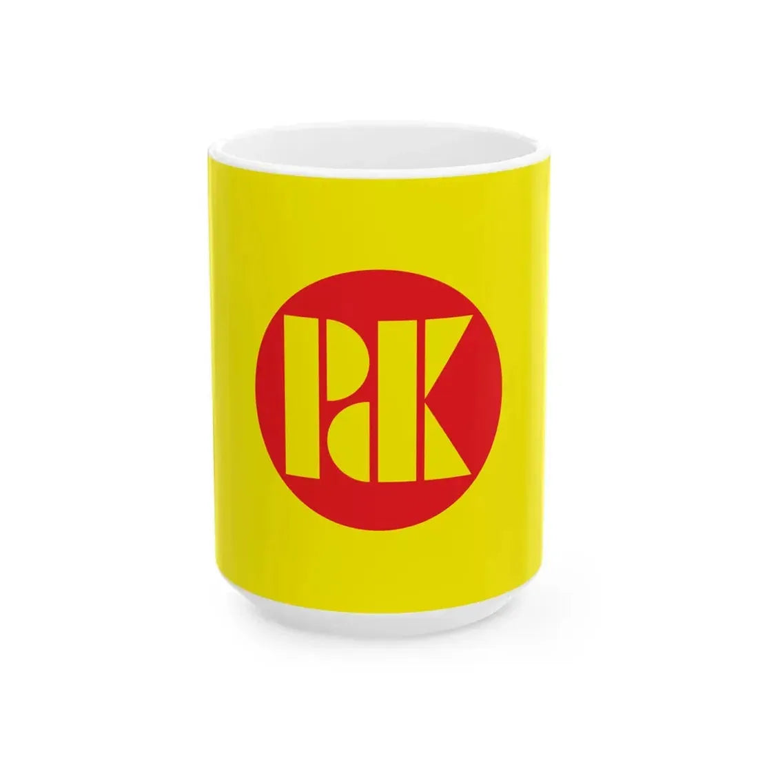 Flag of the KDP (Iraq) White Coffee Mug 15oz - Go Mug Yourself