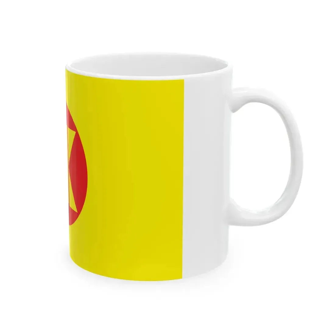 Flag of the KDP (Iraq) White Coffee Mug - Go Mug Yourself