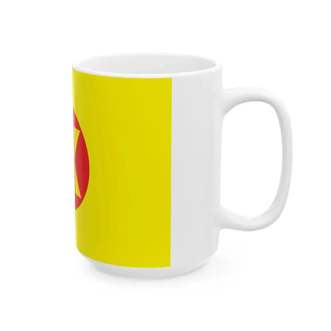 Flag of the KDP (Iraq) White Coffee Mug - Go Mug Yourself