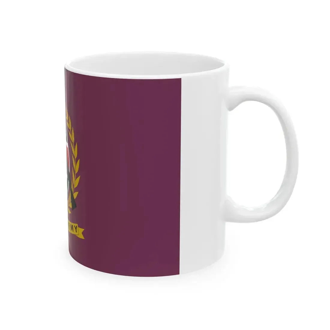 Flag of the Kenyan Army (Kenya) White Coffee Mug - Go Mug Yourself