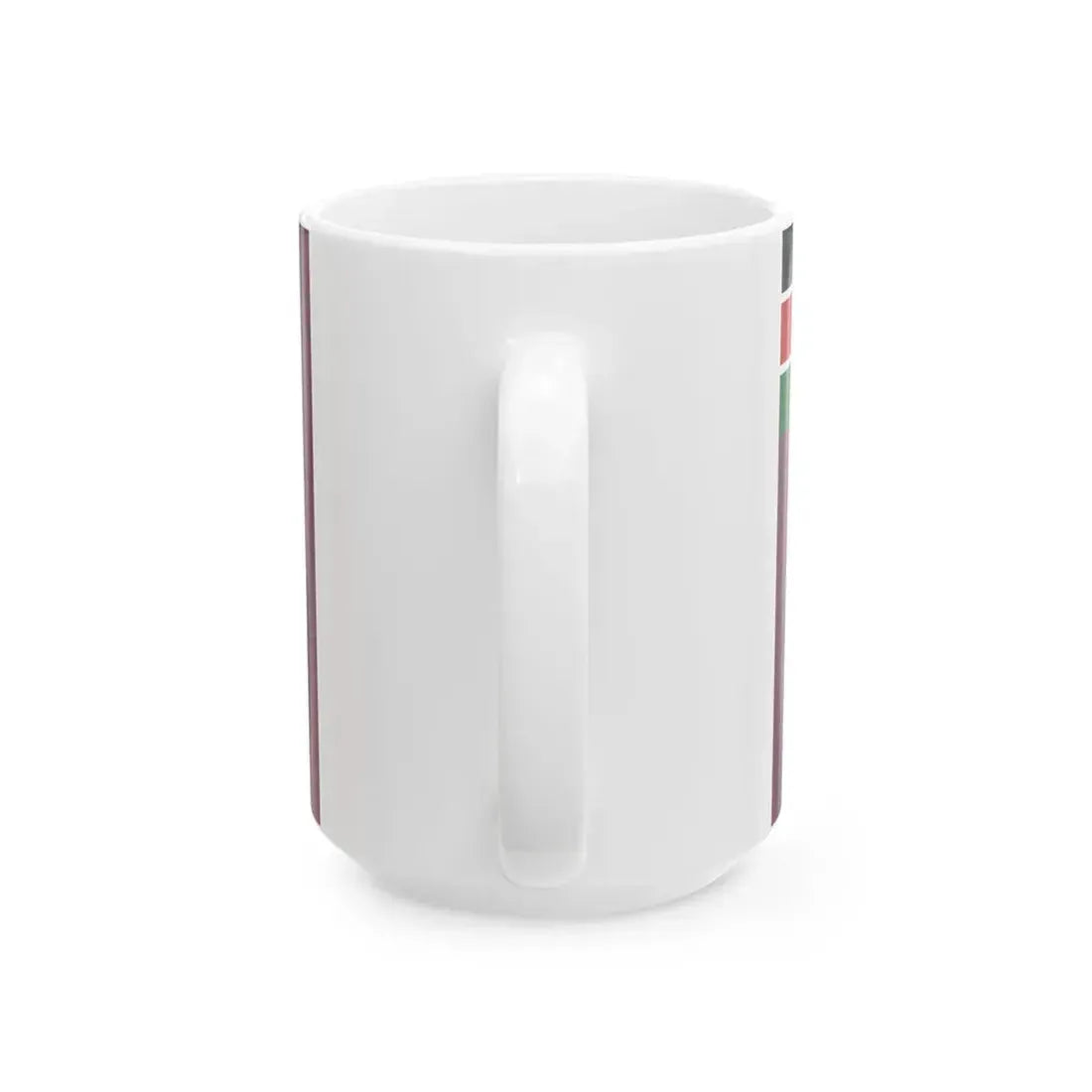 Flag of the Kenyan Army (Kenya) White Coffee Mug - Go Mug Yourself