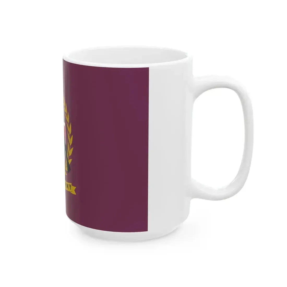 Flag of the Kenyan Army (Kenya) White Coffee Mug - Go Mug Yourself