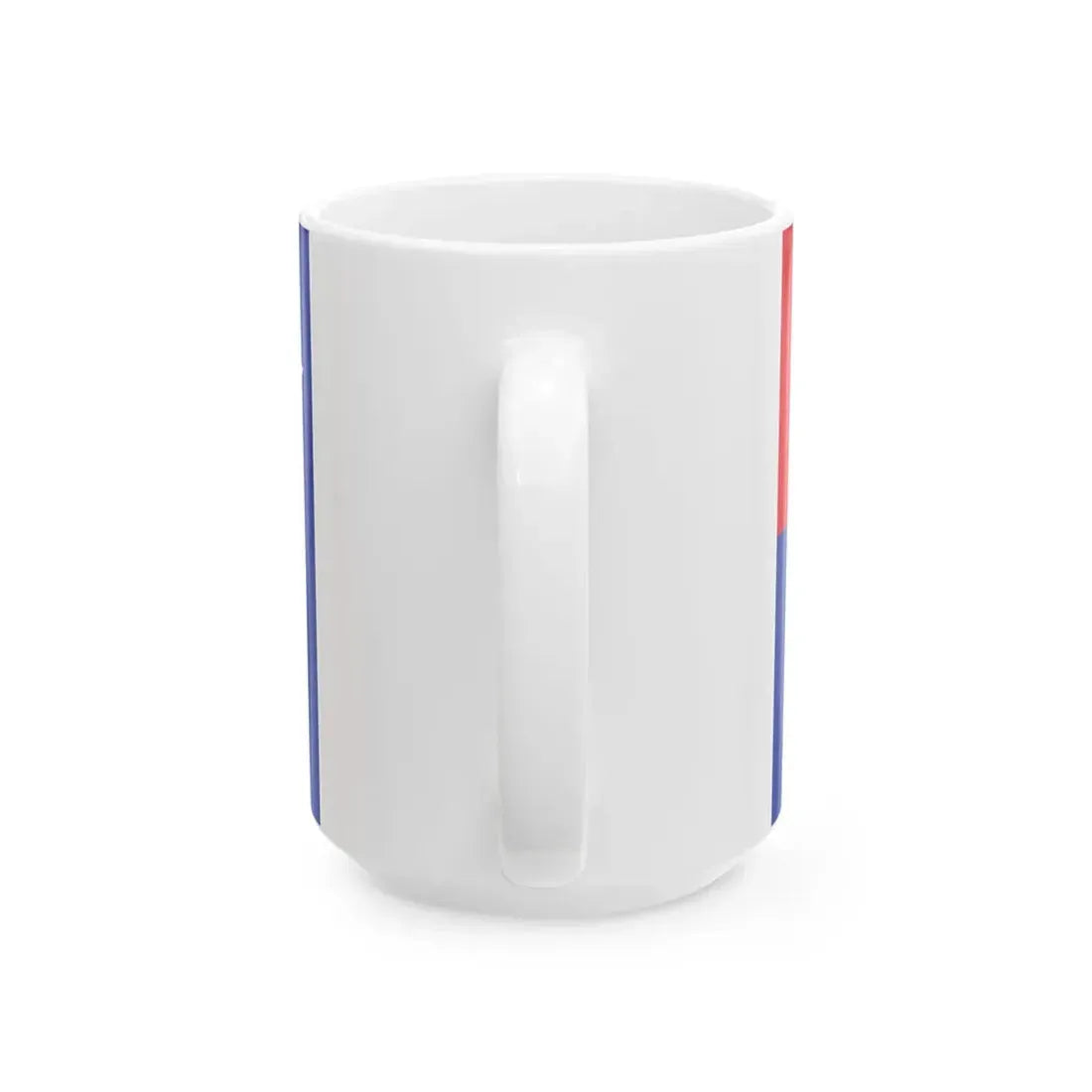 Flag of the Khmer Republic type 2 (Cambodia) White Coffee Mug - Go Mug Yourself