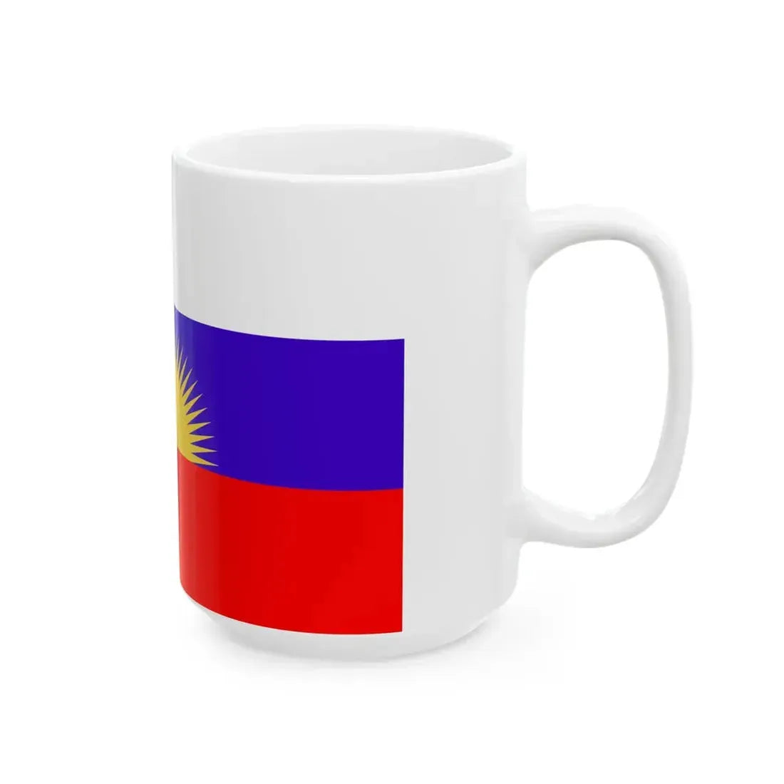 Flag of the Kingdom of Bau (Fiji) White Coffee Mug - Go Mug Yourself