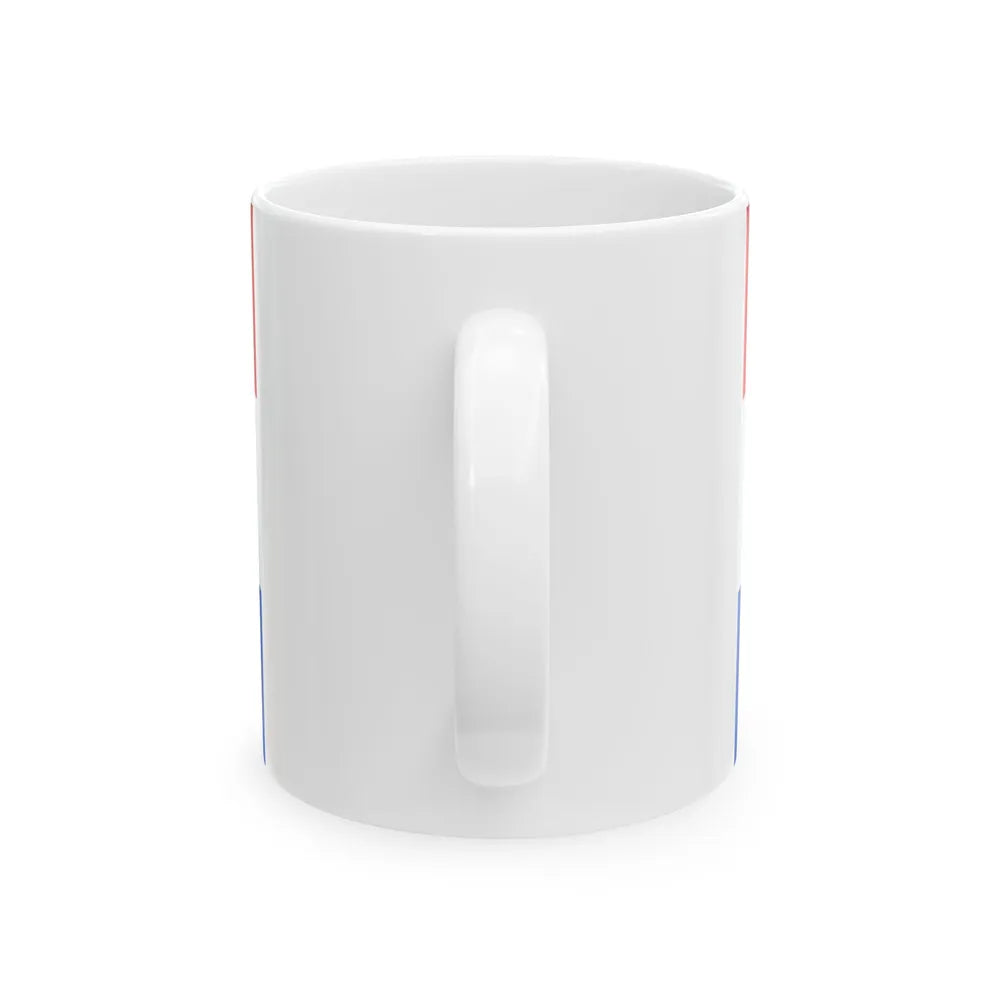 Flag of the Kingdom of Croatia (Croatia) White Coffee Mug - Go Mug Yourself
