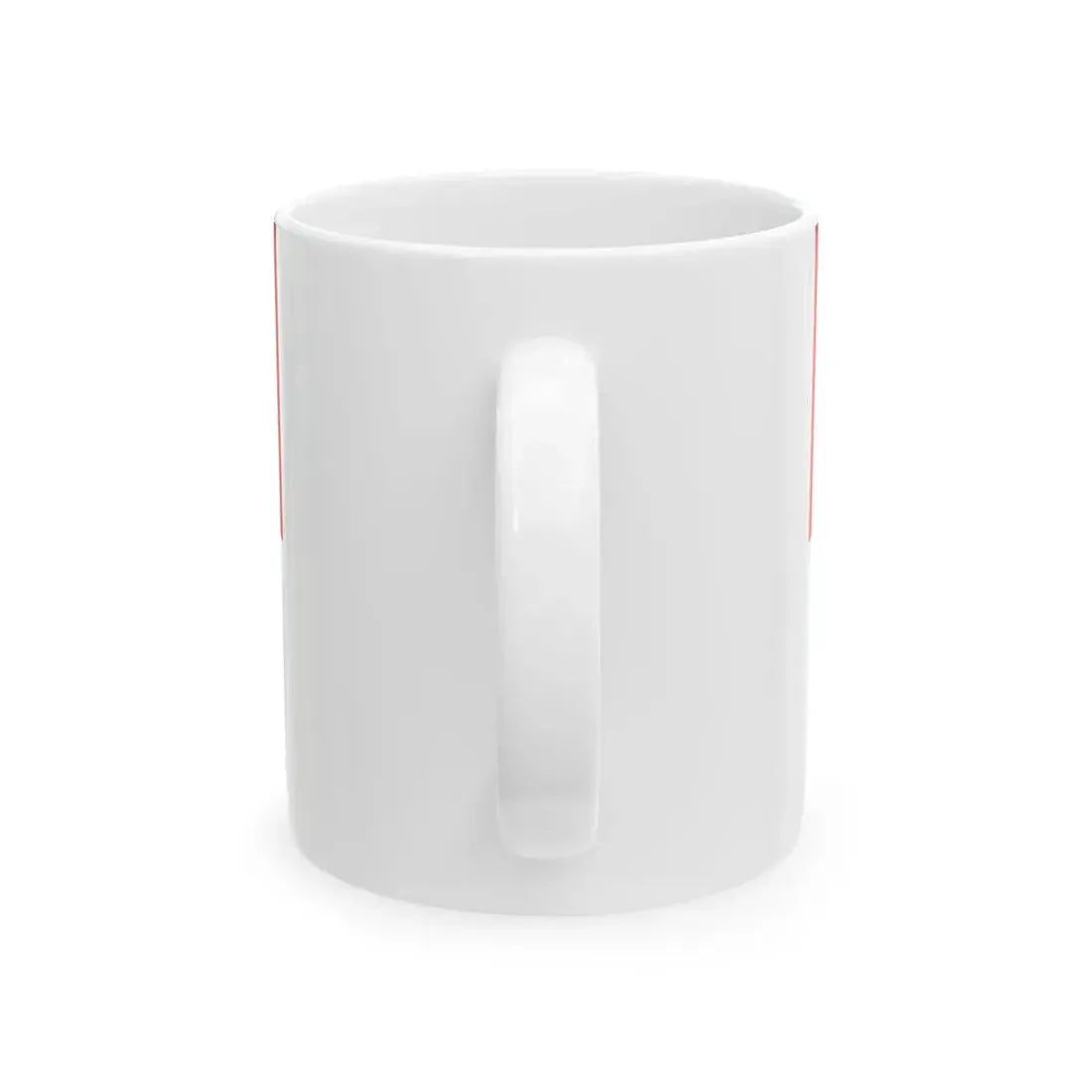 Flag of the Kingdom of Croatia Habsburg (Croatia) White Coffee Mug - Go Mug Yourself