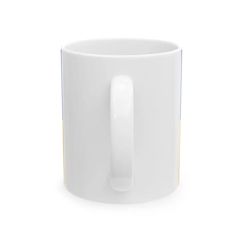 Flag of the Kingdom of Dalmatia (Croatia) White Coffee Mug - Go Mug Yourself