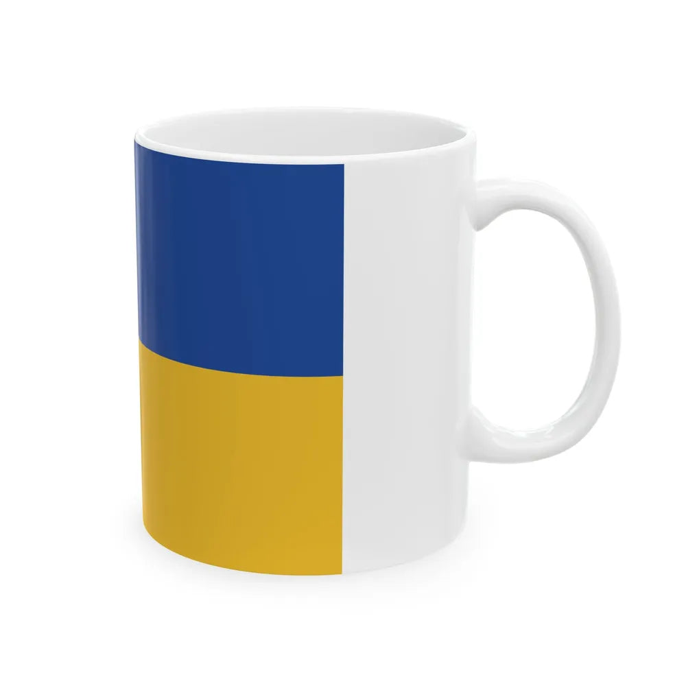 Flag of the Kingdom of Dalmatia (Croatia) White Coffee Mug - Go Mug Yourself