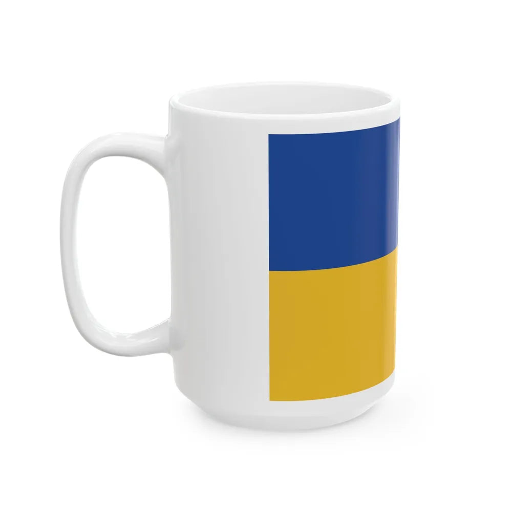 Flag of the Kingdom of Dalmatia (Croatia) White Coffee Mug - Go Mug Yourself