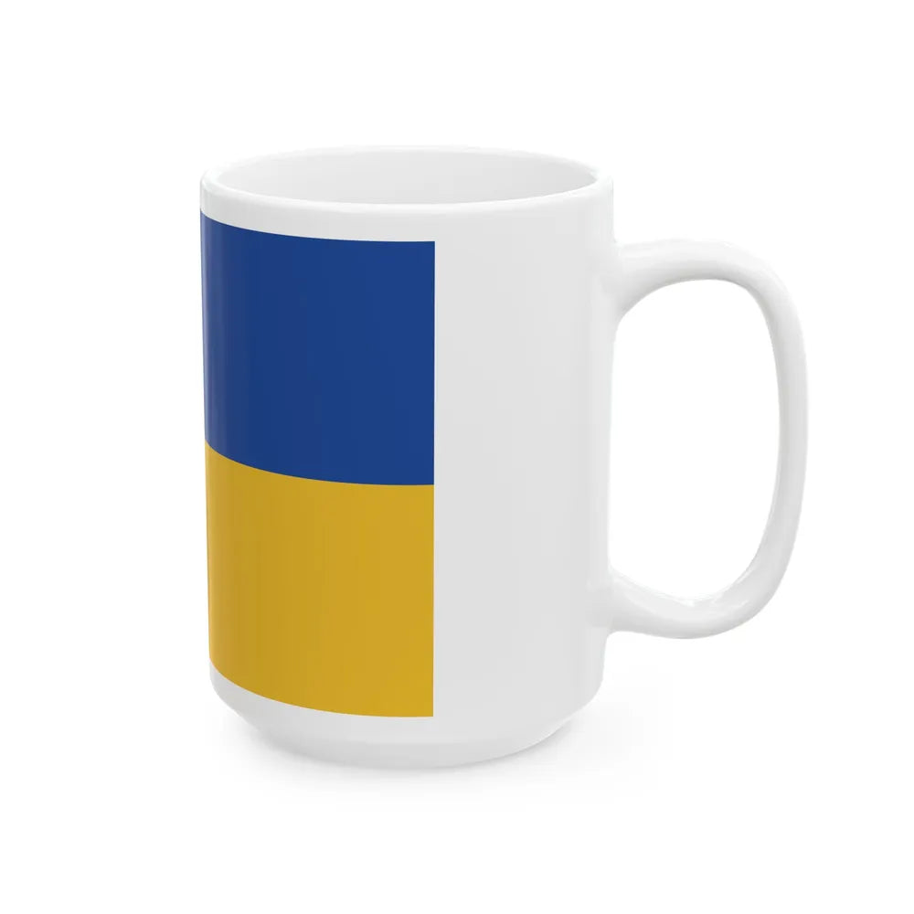 Flag of the Kingdom of Dalmatia (Croatia) White Coffee Mug - Go Mug Yourself