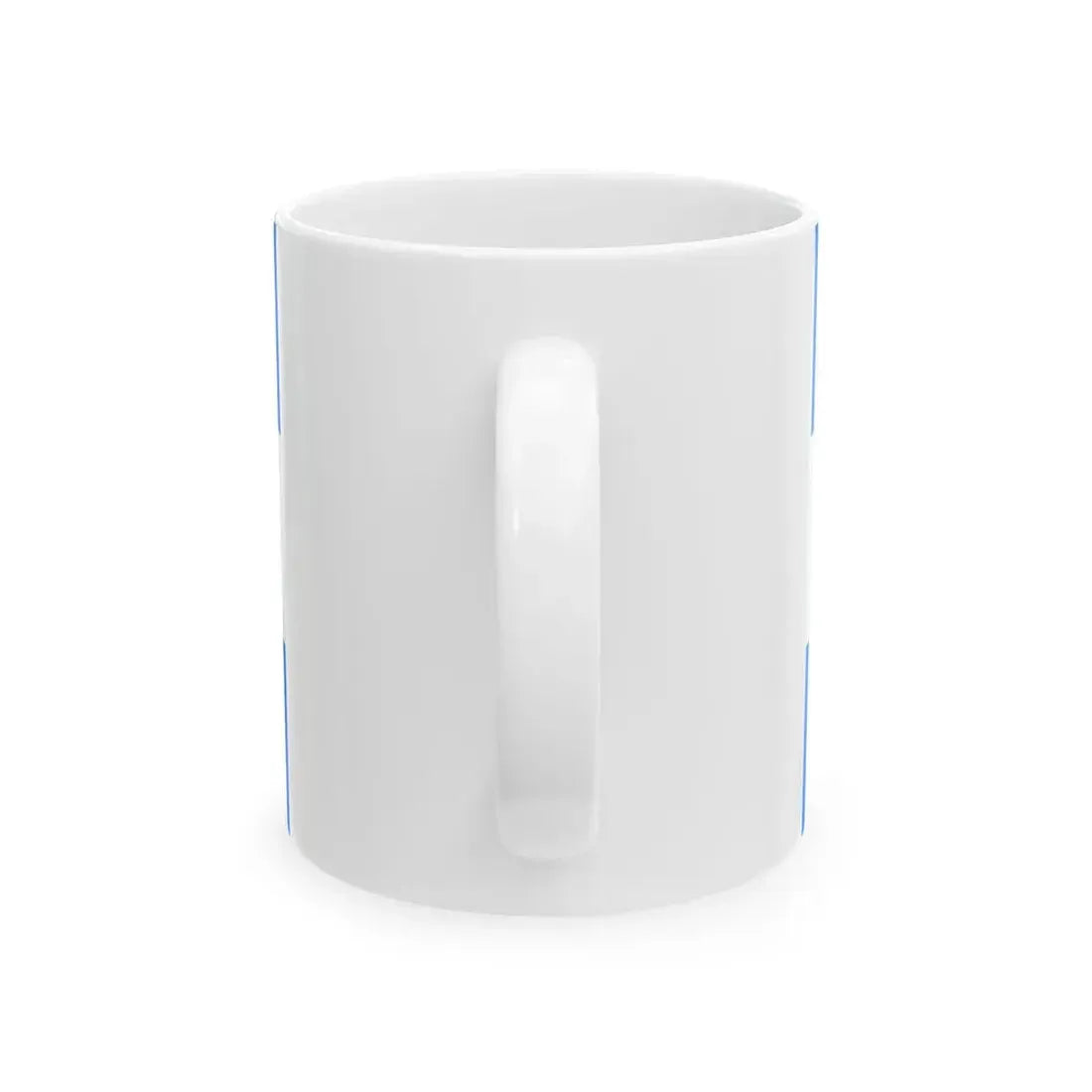 Flag of the Kingdom of Etruria merchant simplified (Italy) White Coffee Mug - Go Mug Yourself