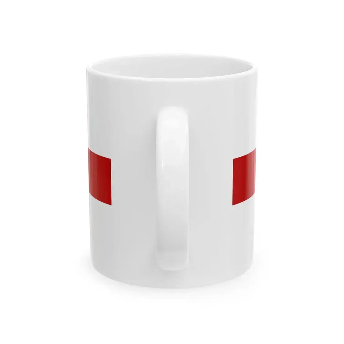 Flag of the Kingdom of Georgia (Georgia) White Coffee Mug - Go Mug Yourself