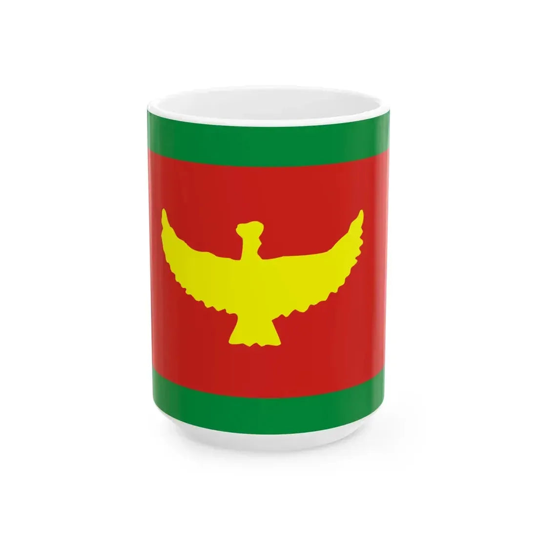 Flag of the Kingdom of Karangasem (Indonesia) White Coffee Mug 15oz - Go Mug Yourself