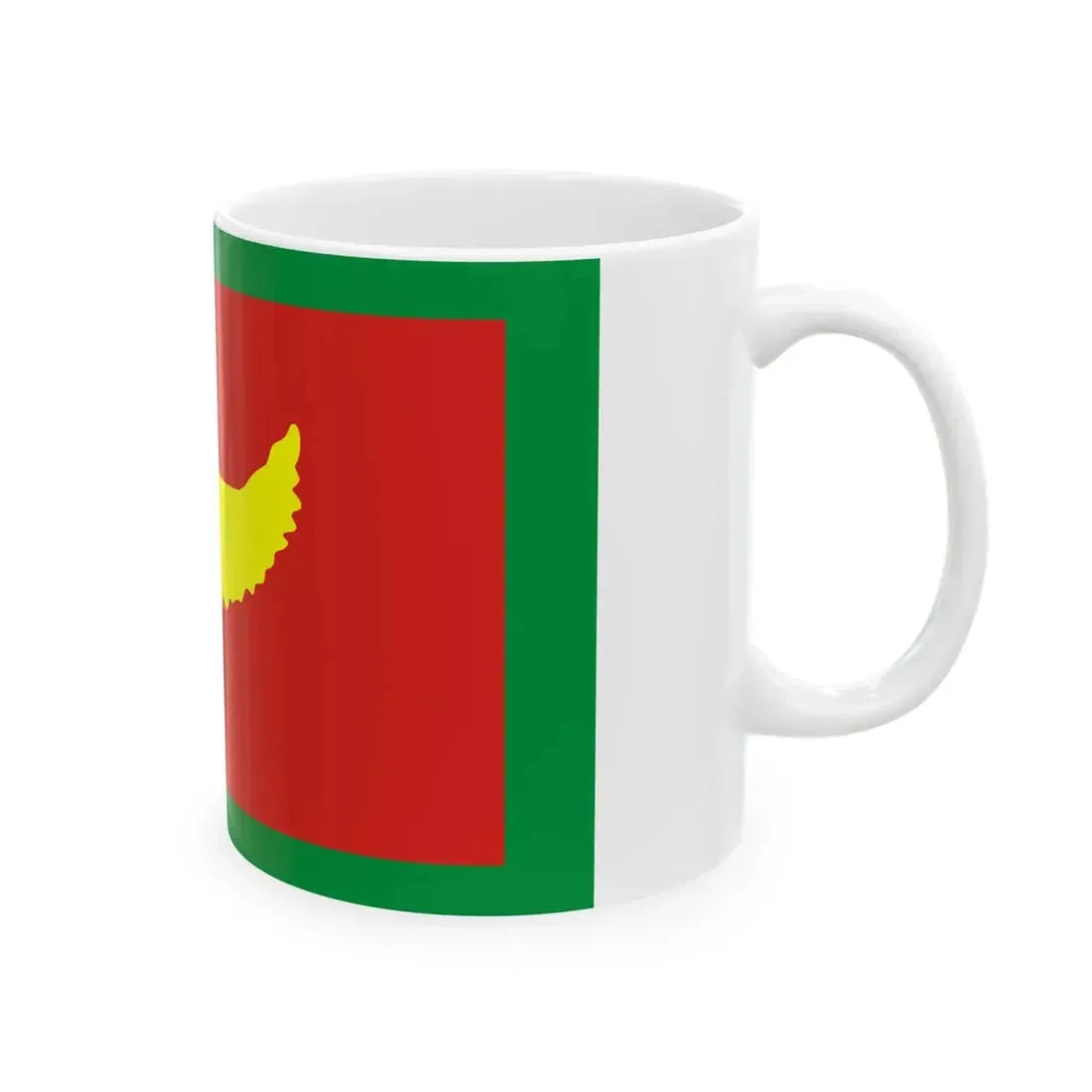 Flag of the Kingdom of Karangasem (Indonesia) White Coffee Mug - Go Mug Yourself
