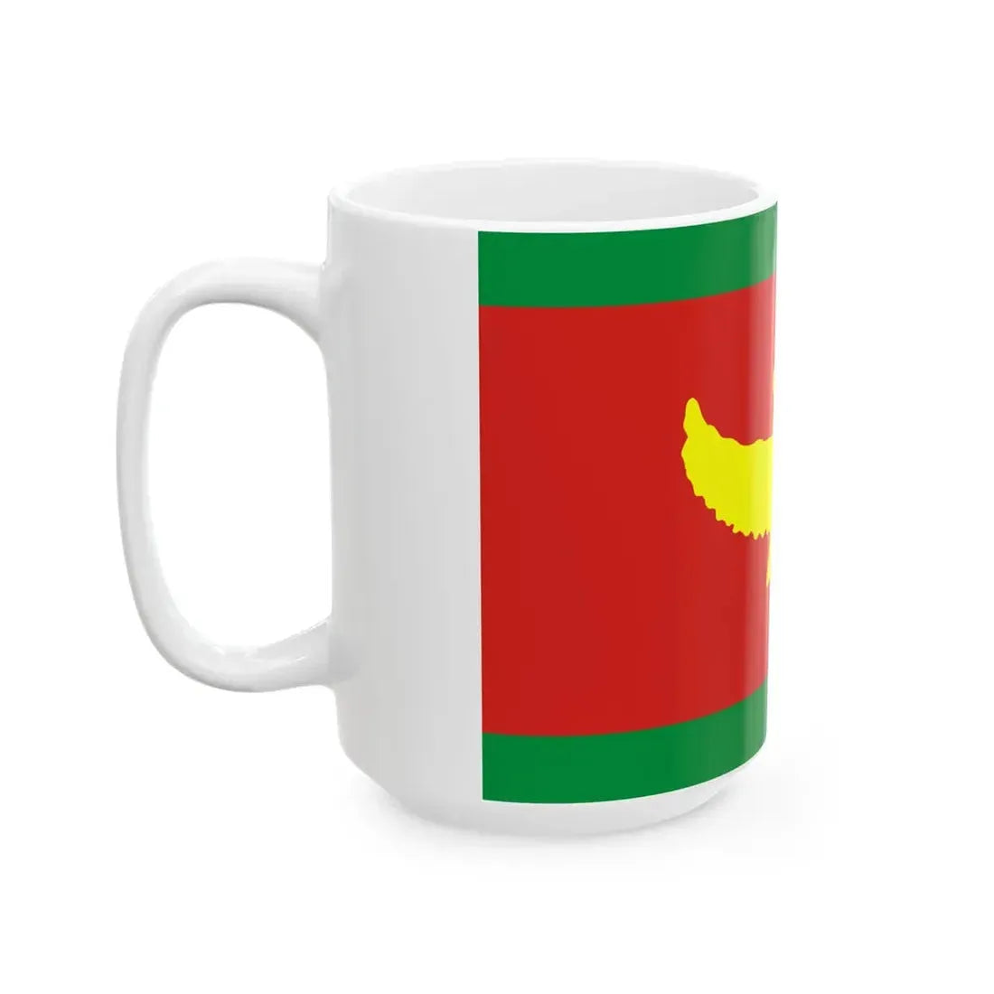 Flag of the Kingdom of Karangasem (Indonesia) White Coffee Mug - Go Mug Yourself