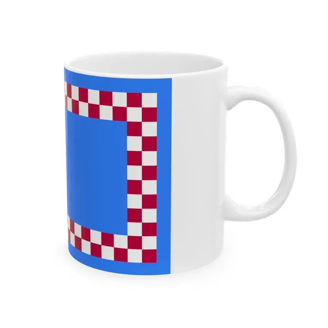 Flag of the Kingdom of Naples 1811 - type 2 (Italy) White Coffee Mug - Go Mug Yourself
