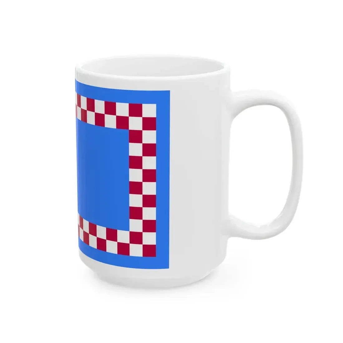Flag of the Kingdom of Naples 1811 - type 2 (Italy) White Coffee Mug - Go Mug Yourself