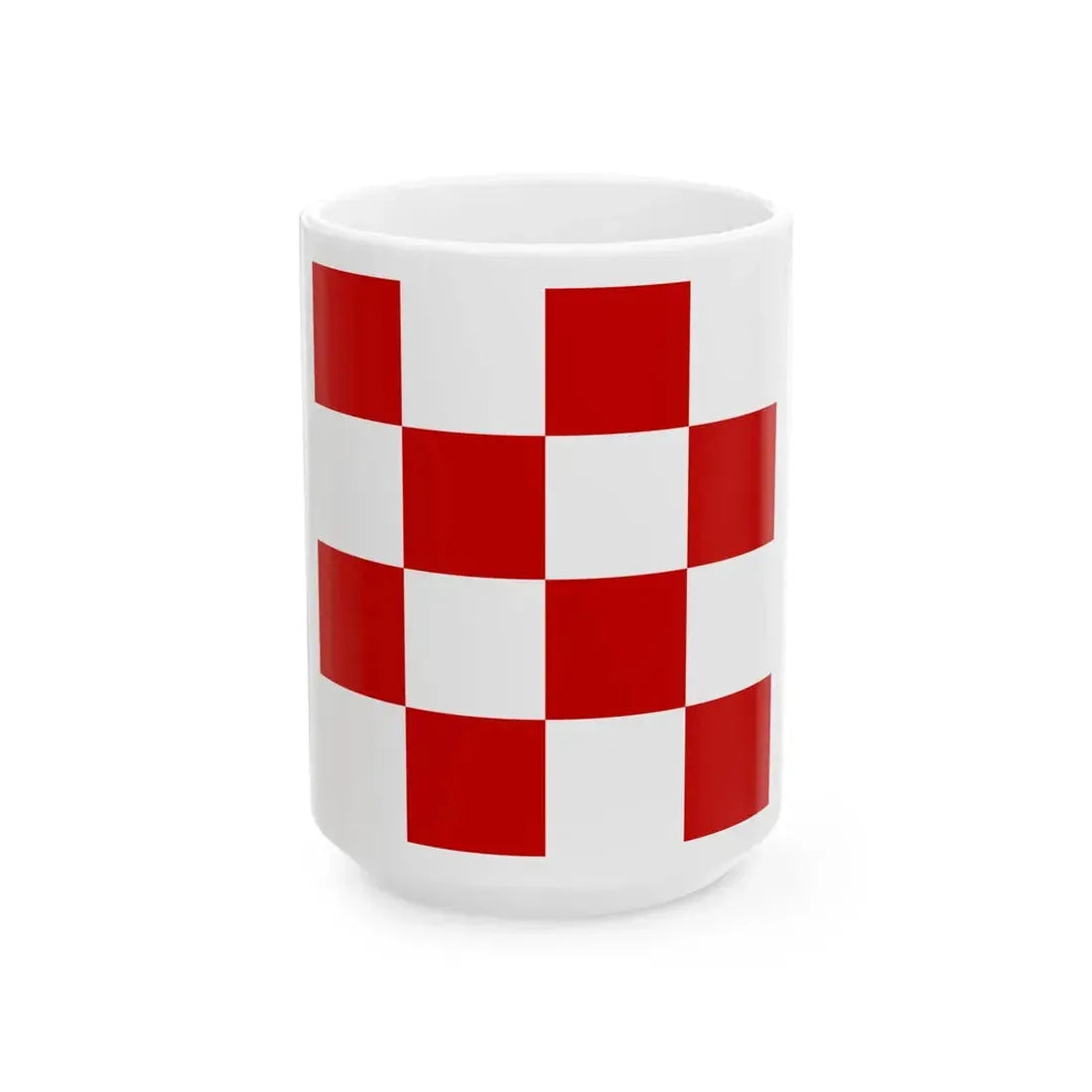 Flag of the Kingdom of Tahuata 1837-1842 (France) White Coffee Mug 15oz - Go Mug Yourself