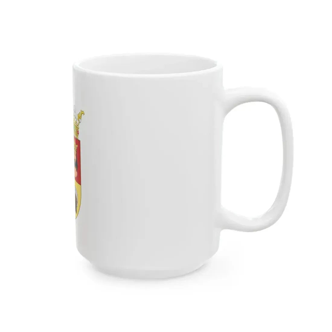 Flag of the Kingdom of the Algarve (Portugal) White Coffee Mug - Go Mug Yourself