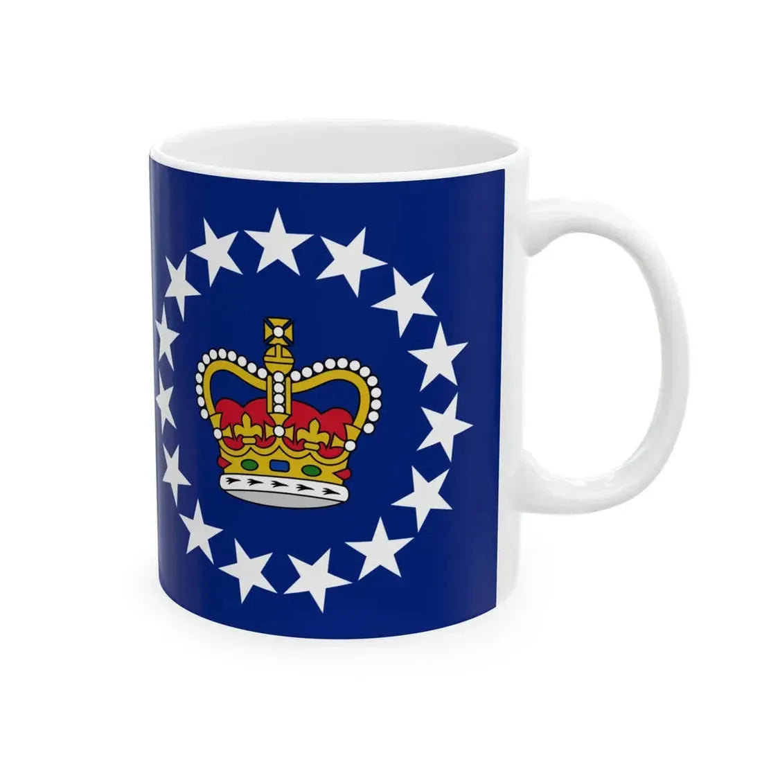 Flag of the Kings Representative (New Zealand) White Coffee Mug - Go Mug Yourself