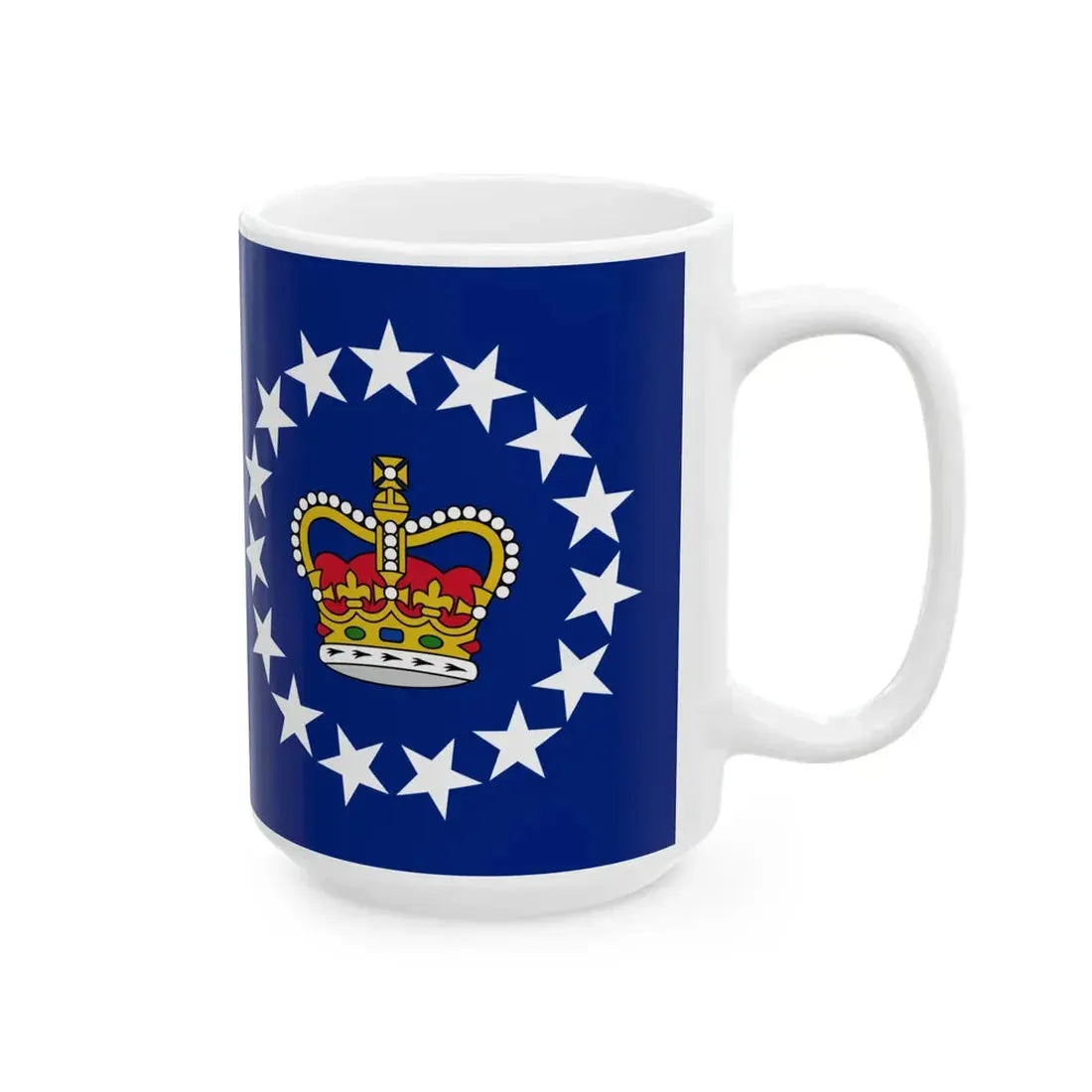 Flag of the Kings Representative (New Zealand) White Coffee Mug - Go Mug Yourself