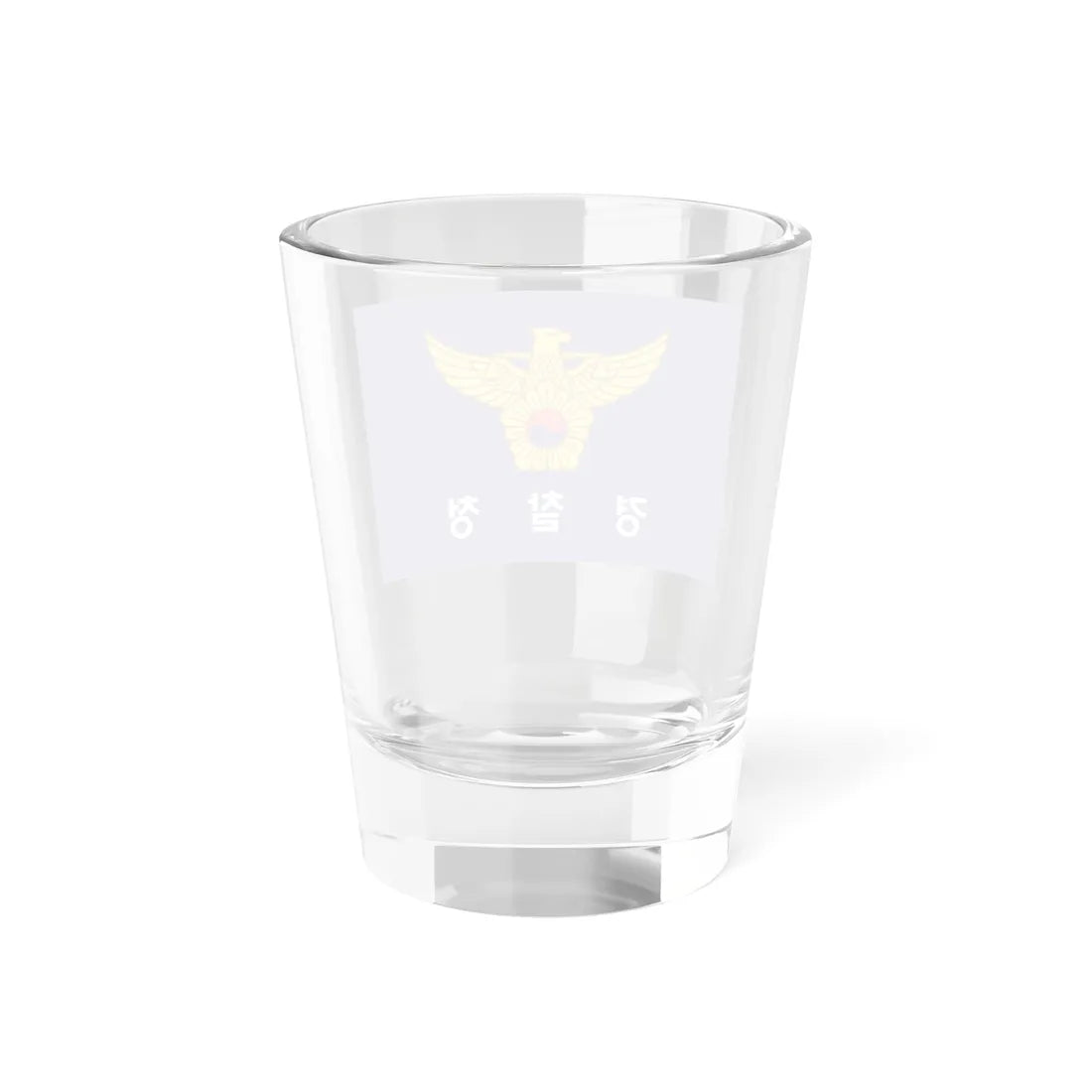 Flag of the Korean National Police Agency (Korea) Shot Glass 1.5oz - Go Mug Yourself