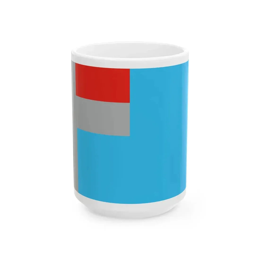 Flag of the Kuantan Singingi Regency (Indonesia) White Coffee Mug 15oz - Go Mug Yourself