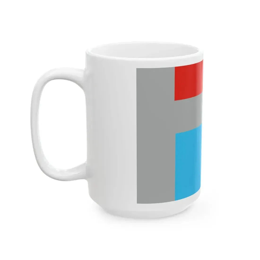 Flag of the Kuantan Singingi Regency (Indonesia) White Coffee Mug - Go Mug Yourself