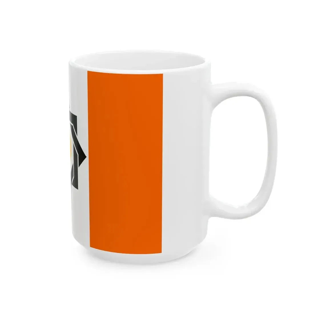 Flag of the Kurdistan Freedom Party Iran (Iran) White Coffee Mug - Go Mug Yourself