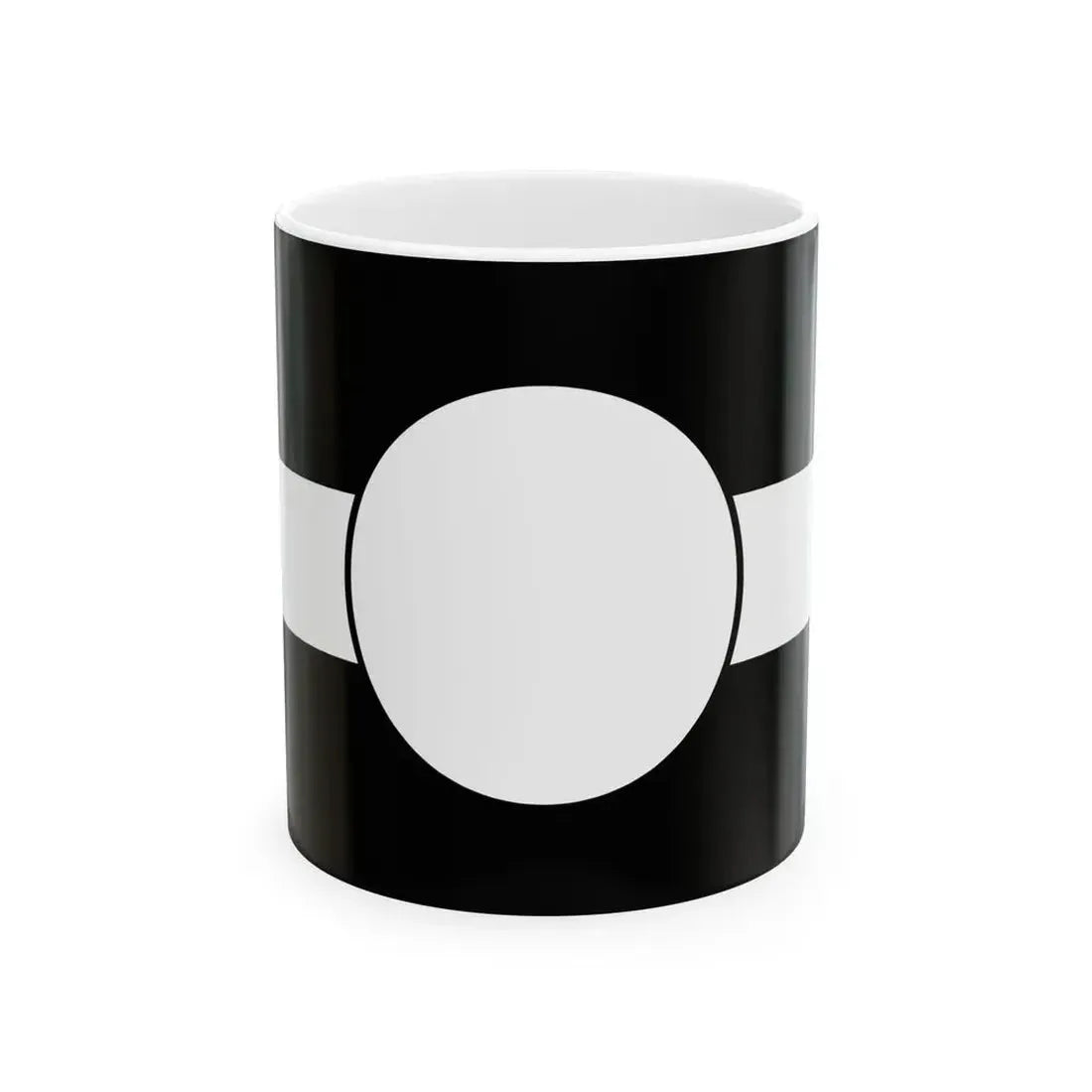 Flag of the Kuroda Lords of Fukuoka in Chikuzen Province C (Japan) White Coffee Mug 11oz - Go Mug Yourself