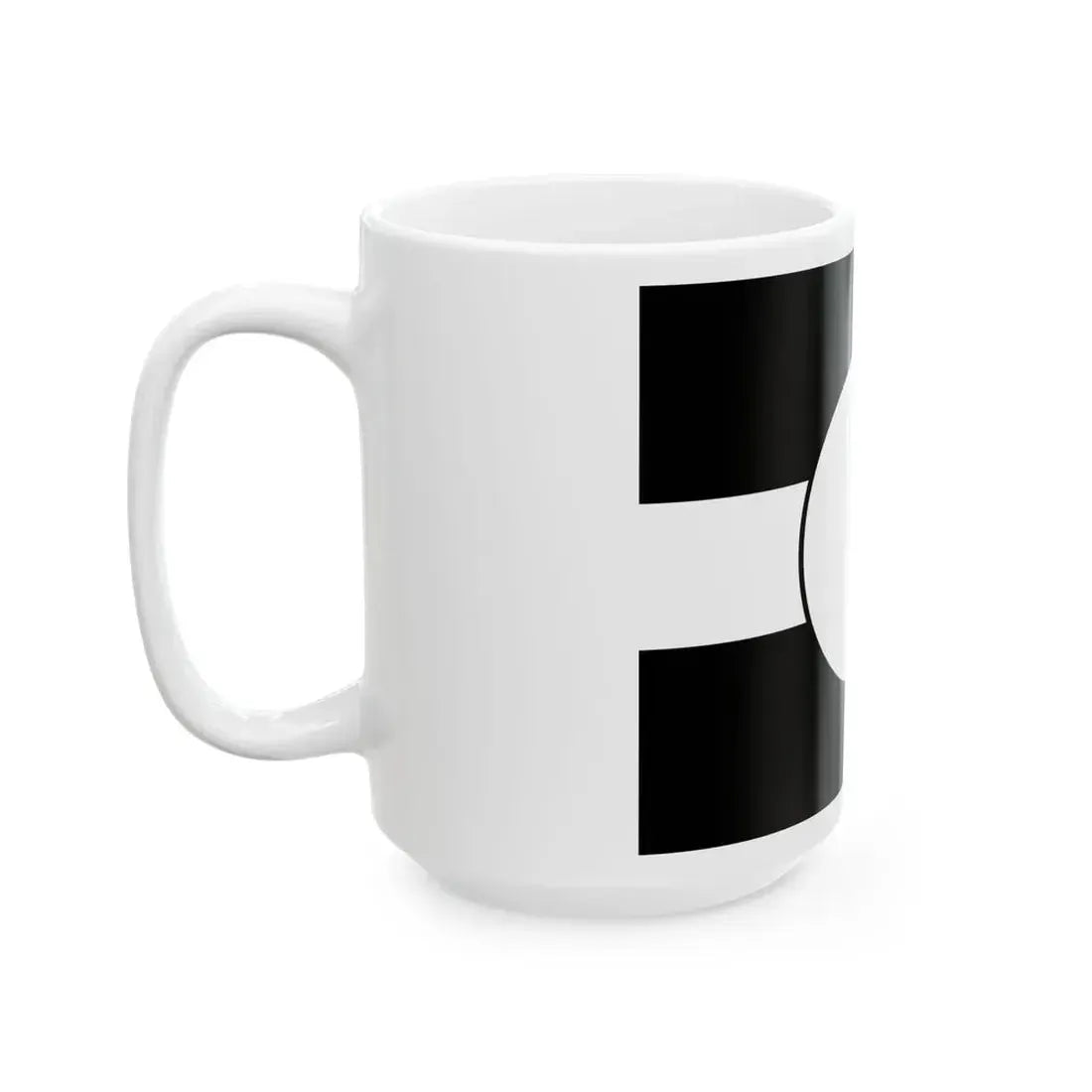 Flag of the Kuroda Lords of Fukuoka in Chikuzen Province C (Japan) White Coffee Mug - Go Mug Yourself