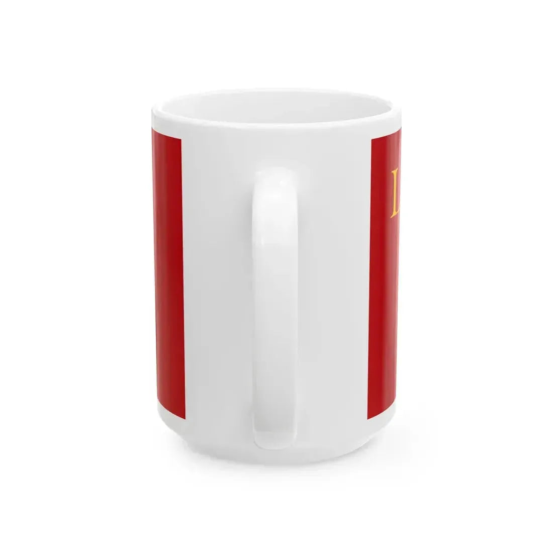 Flag of the Latvian Socialist Soviet Republic 1918-1920 (Latvia) White Coffee Mug - Go Mug Yourself