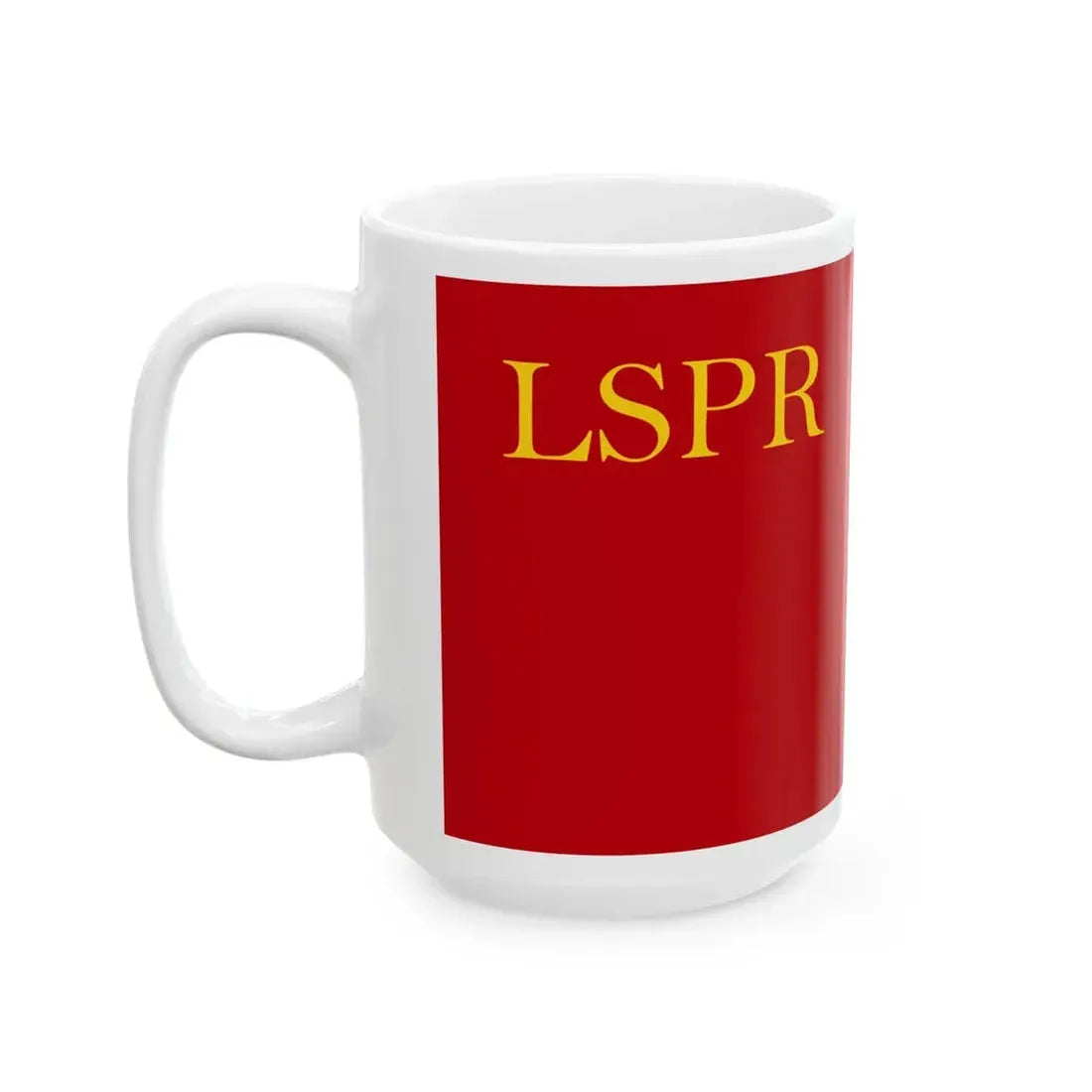 Flag of the Latvian Socialist Soviet Republic 1918-1920 (Latvia) White Coffee Mug - Go Mug Yourself